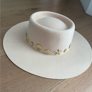 LACK OF COLOR-SEASIDE BOATER HAT